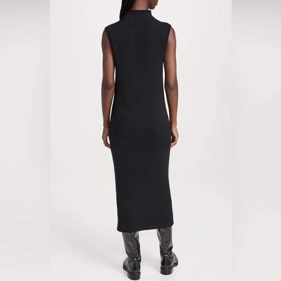ENZA COSTA Sleeveless Knit Turtleneck Dress - Picture 2 of 5